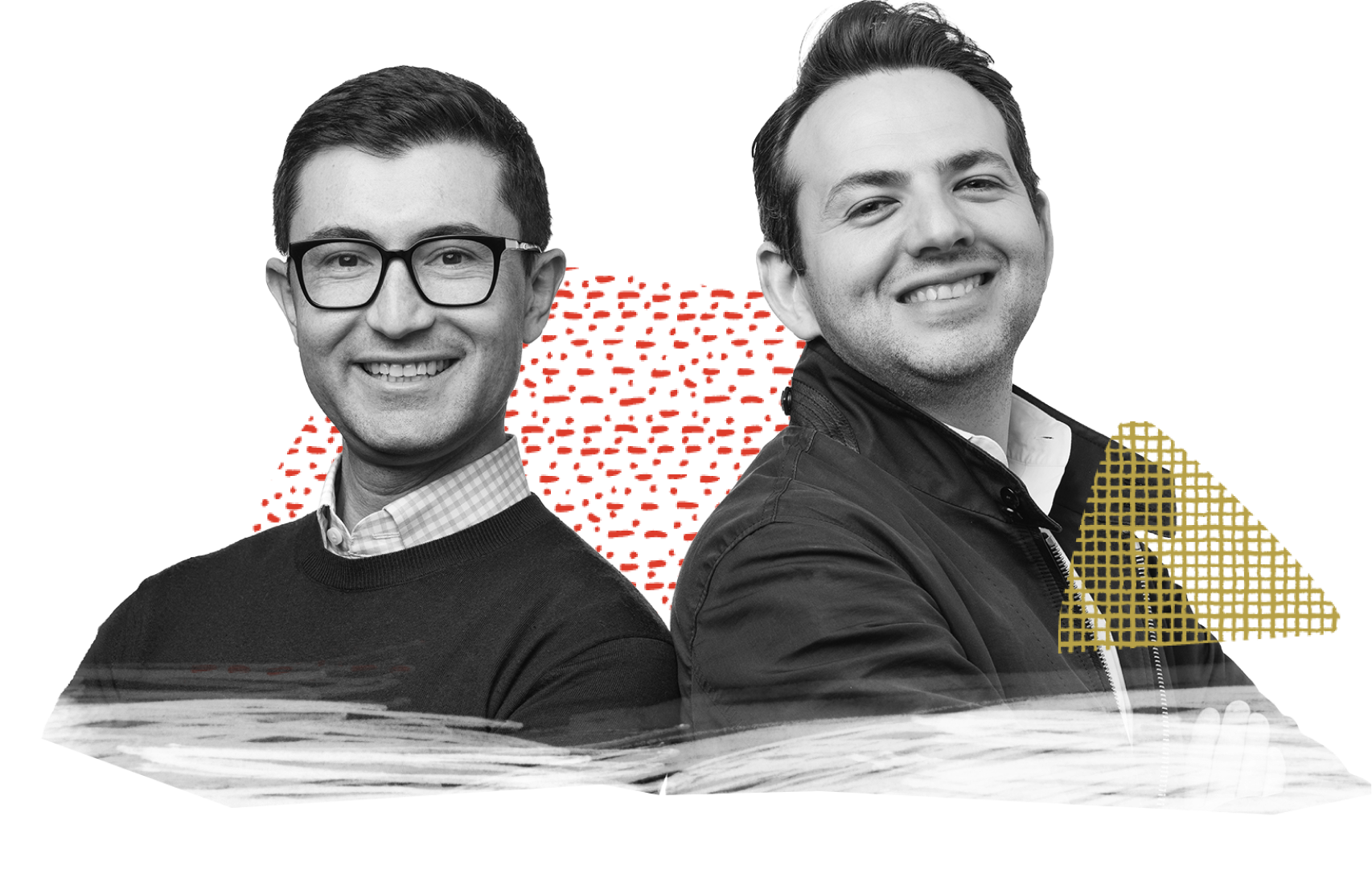 Alex Yakubovich and Stan Garber